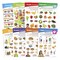 Sportime MyPlate Bulletin Board Chart Set, Grades 1 to 4, 8 Pieces